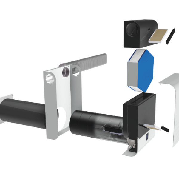 Dezentrale Lüftungsanlage 2